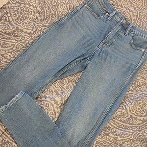 Madewell high rise skinny jeans